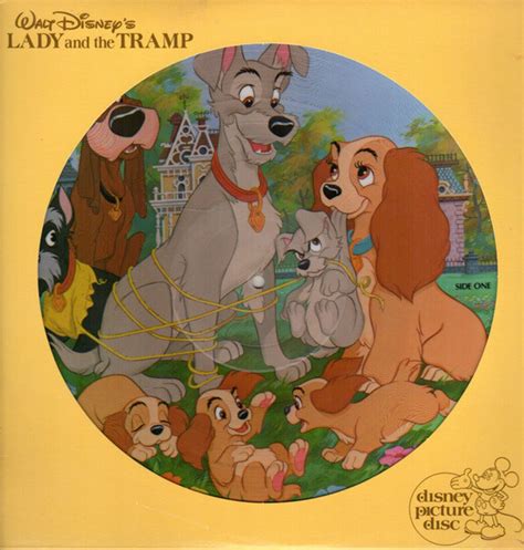 New Walt Disney Lady And The Tramp Soundtrack Picture Disc Etsy