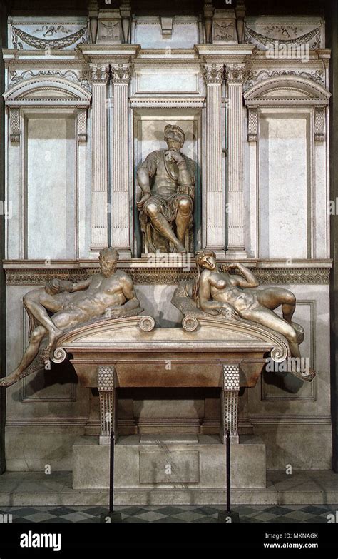Michelangelo Tomb Of Lorenzo De Medici