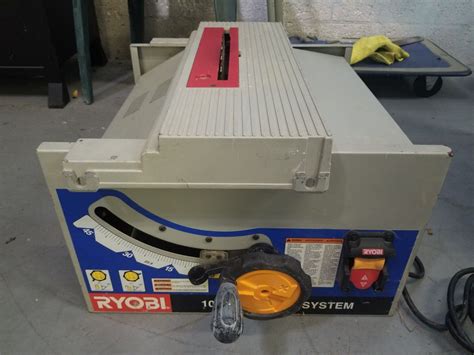Ryobi 10 Inch Table Saw System 4800 Rpm Model Bt3100 1 For Sale In