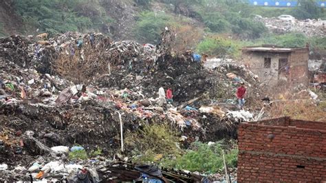 Part Of Bhalswa Landfill Collapses After Rain 3 Waste Pickers Hurt