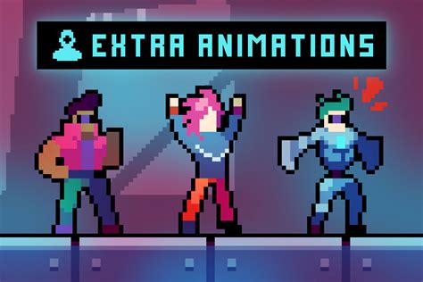 Free Extra Animations For Platformer Characters By Free Game Assets