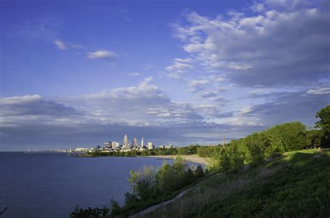 Overview of Lake Erie From Cleveland