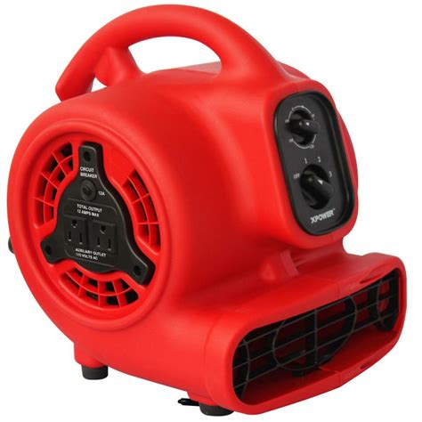 Xpower Mini 600 Cfm Blower Fan With Daisy Chain And 3 Hour Timer P
