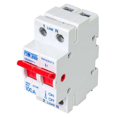 Proteus 100a Dp Switch Disconnector Isolator 100s2 Cef