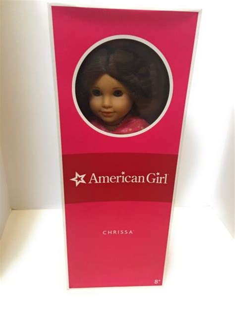 American Girl Chrissa Doll Goty 2009 In Original Box With Book And Meet