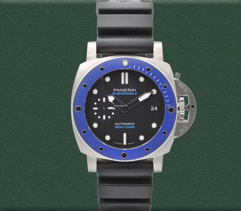 Panerai Submersible Azzurro 42mm Limited Edition Pam01209 2021 For 9660 For Sale From A