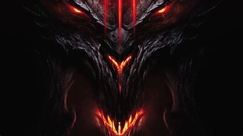 1920x1080 Diablo Iii Diablo 3 Demon Face And Head Devil