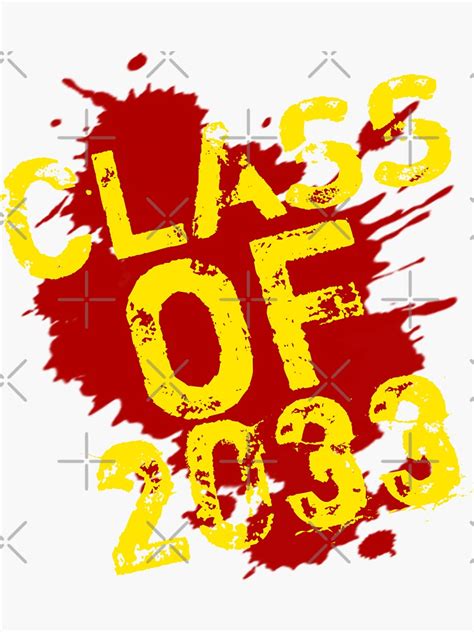 Class Of 2033 Sticker For Sale By Chahin453 Redbubble