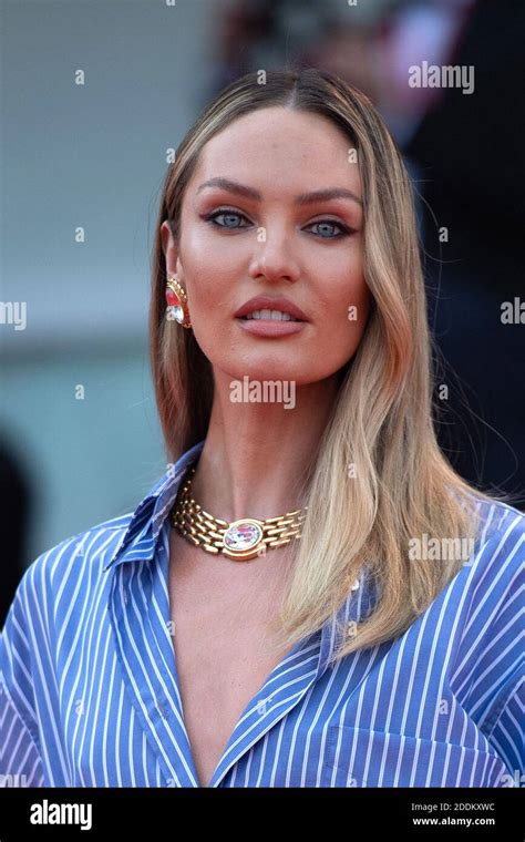Candice Swanepoel Attending The Marriage Story Premiere As Part Of The