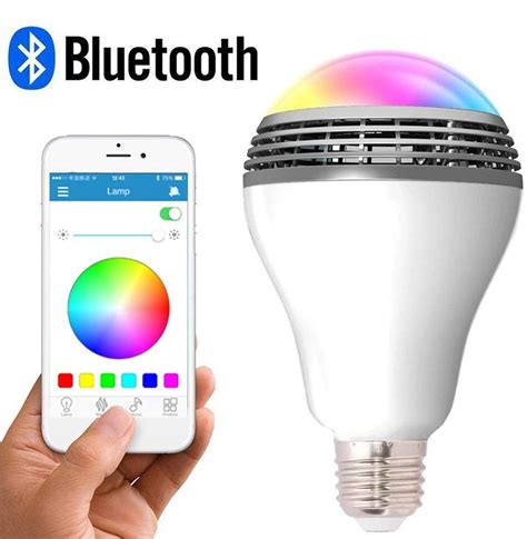 Led Smart Light Bulb With Bluetooth Speaker And App Control Bluetooth