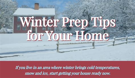 Winter Prep Tips For Your Home — Rismedia