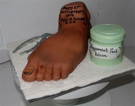 Chiropodist Foot Cake
