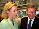 Bundespräsident Christian Wulff besucht die Sick AG ...