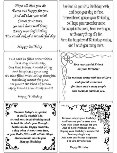 17 Ideas Card Verses For Birthday Birthday Verses For Cards Birthday