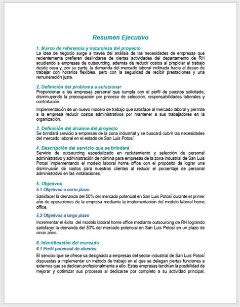 Ensalada En Honor De Tormenta Informe Ejecutivo De Una Empresa