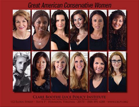 Clare Boothe Luce Center For Conservative Women Great American