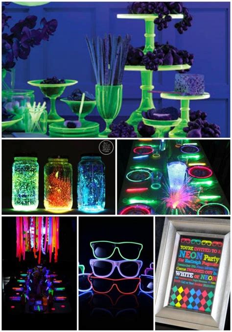 15 Glow In The Dark Party Ideas B Lovely Events Glow Birthday