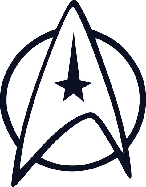 Starfleet Logo Png Transparent And Svg Vector Star Trek Logo