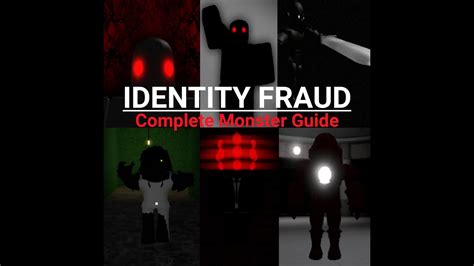 Roblox Identity Fraud Monsters Information Youtube