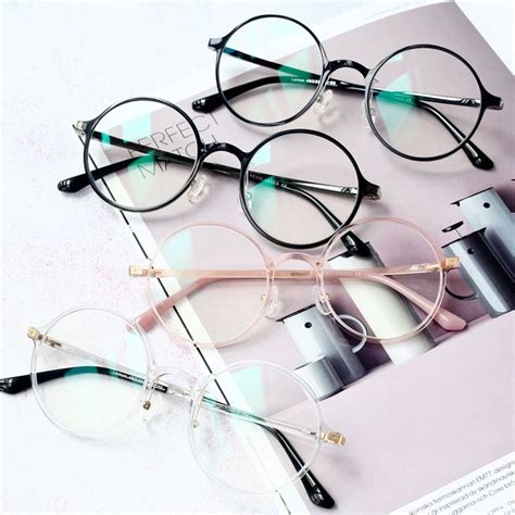 Round Glasses For Women And Face Shape In 2023 Circle Glasses Fashion Eye Glasses Circle