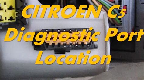 Citroen C5 Diagnostic Port Location Diagbox Lexia Port Location Obd2