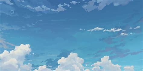 Anime Sky Background Hdri Texture