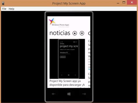Descargar Project My Screen App Para Windows Phone 81
