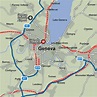 Geneva Rail Maps and Stations from European Rail Guide