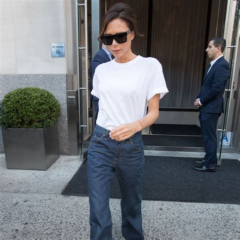 Victoria Beckham Just Made A White T Shirt And Jeans The Coolest