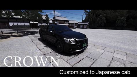 assettocorsa CROWN Customized to Japanese Cab アセットコルサ タクシー YouTube