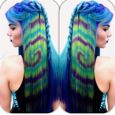 Hair Color Trends Tye Dye Hair Color Trend Teen Vogue