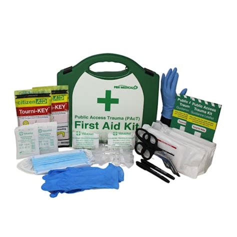 Public Access Trauma First Aid Kit With 2 X Tourni Keys Firstaid4less