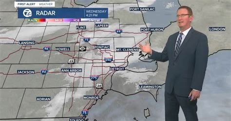 Metro Detroit Forecast Light Snow Continues Tonight
