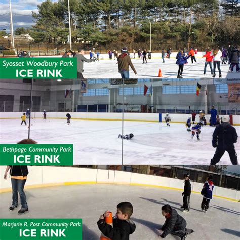 Town Outdoor Ice Skating Rinks Now Open Town Of Oyster Bay