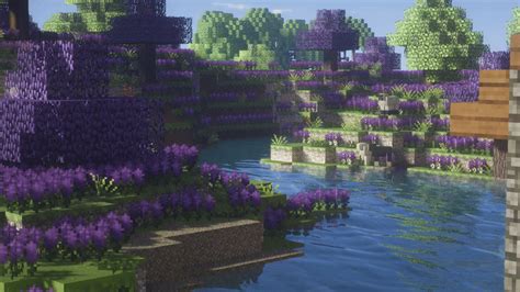 Trusted websites to get gifs! ♥ more pretty lavender fields ♥ 😇💜 - Minecraft Aesthetic ...