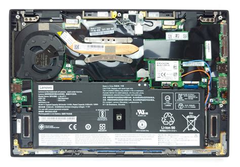 Laptopmedia Inside Lenovo Thinkpad X1 Carbon 7th Gen Disassembly