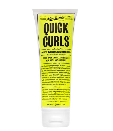 Quick Curls Curl Styling Cream Quick Curls Curling Creme Curls