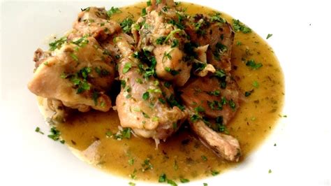 Lo bueno de estos asados es que, apenas llevan esfuerzo. CONEJO AL AJILLO | Recetas de Cocina - YouTube