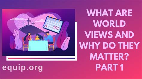 What Are Worldviews And Do They Matter Part 1 Youtube