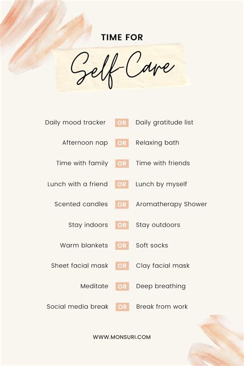 Self Care Sunday The Ultimate Guide Monsuri