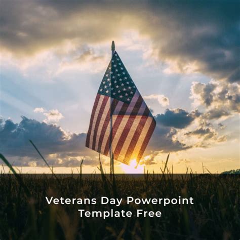 Free Veterans Day Powerpoint Template Patriotic MasterBundles