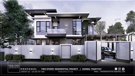 F Residence 250 Sqm House Tier One Architects Youtube