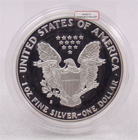 1986 Silver American Eagle 1 Oz 999 Proof Coin W Box