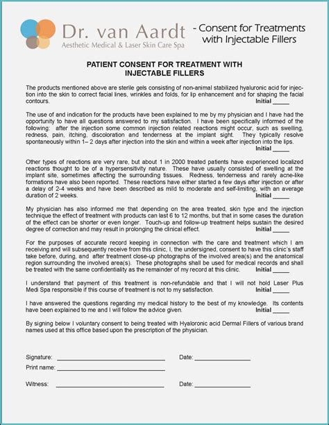 Printable Botox Consent Form Allergan