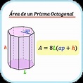 Área de un prisma octagonal: fórmula, ejemplo y calculadora