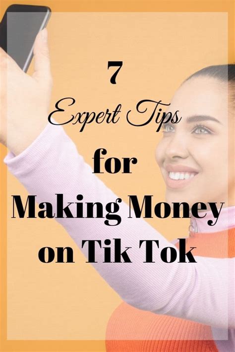 Expert Tips For Making Money On Tik Tok Time And Pence