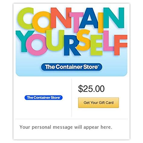 I have seen where they actually have given a gift. Top 5 Best container store gift card for sale 2016 : Product : BOOMSbeat