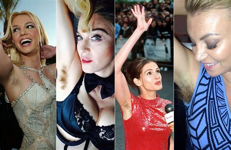 17 celebs who did not shave their armpits to give a powerful message