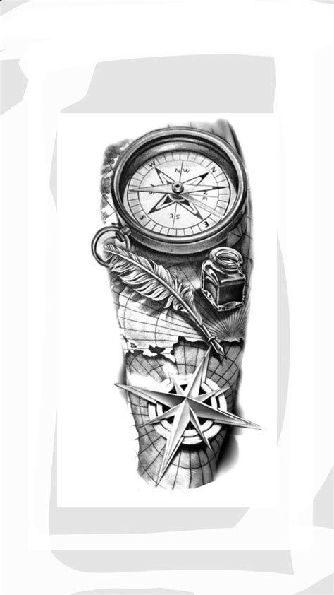 101 Compass Tattoo Designs For Men Artofit