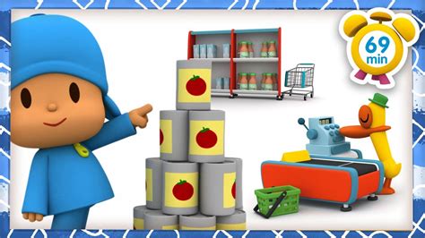 🛒 Pocoyo FranÇais Allons Faire Les Courses 69 Min Dessin AnimÉ